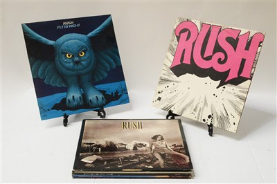 Lot 271 - Rush LPs
