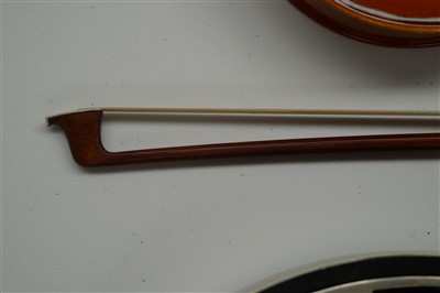 Lot 123 - Westbury full size student violin and bow cased