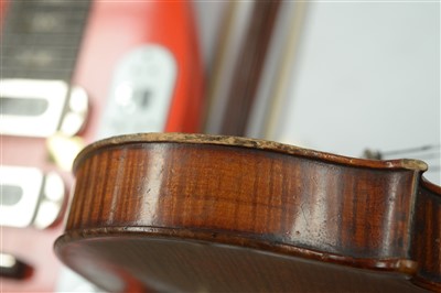 Lot 133 - Stradivari copy Violin