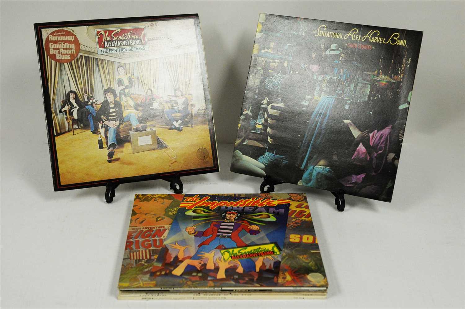 Lot 341 - The Sensational Alex Harvey Band LPs