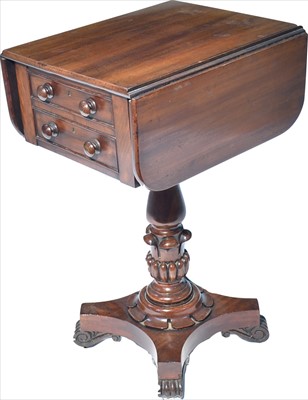 Lot 1103 - Pembroke work table..