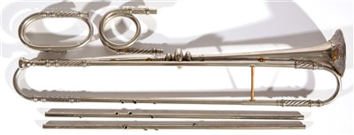 Lot 29 - Baroque trumpet copy of a John Shore by David Edwards.