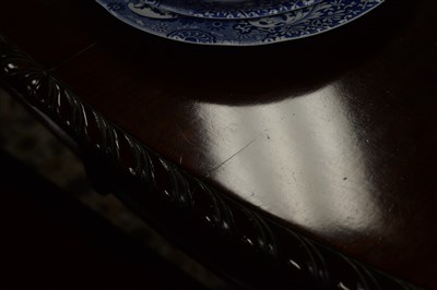 Lot 415 - Victorian dining table and chairs