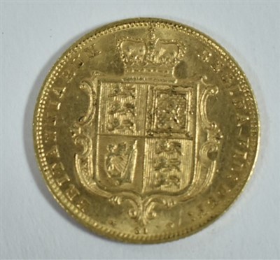 Lot 61 - Half sovereign