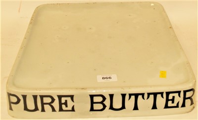 Lot 866 - Pure Butter dish