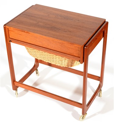 Lot 1564a - A BR Brink Mobler sewing box.