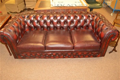 Lot 1179 - Chesterfield sofa