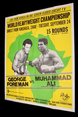 Lot 1090 - Rumble in the Jungle Poster