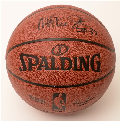 Lot 1570 - A Spalding basket ball.