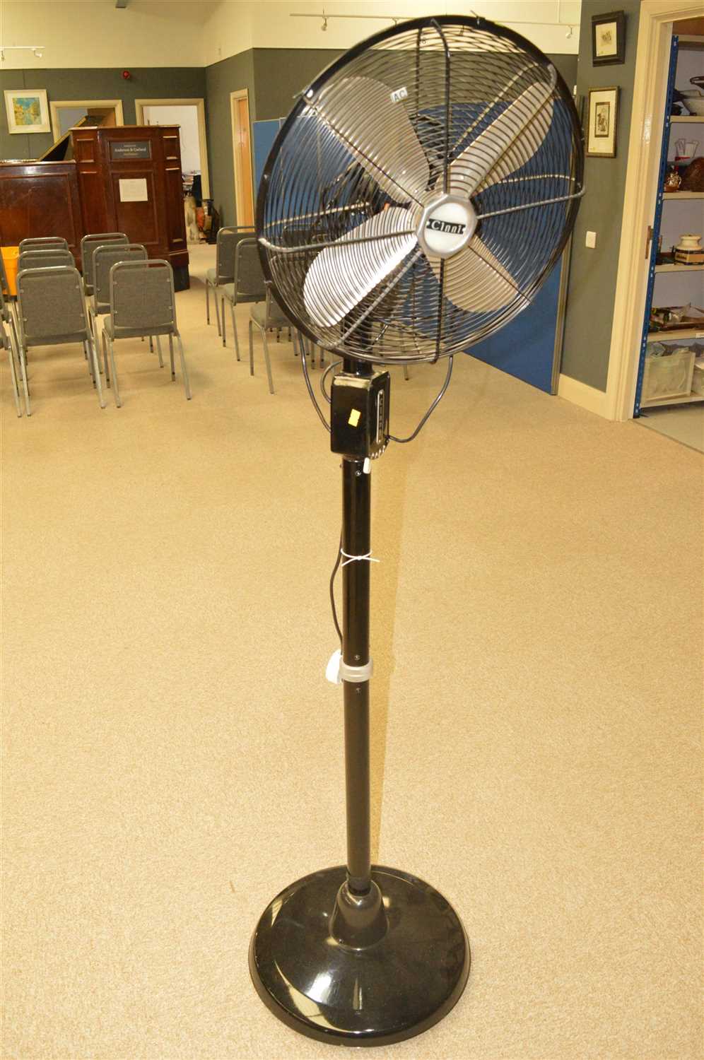 Lot 1576 - Cinni: a floor standing fan.