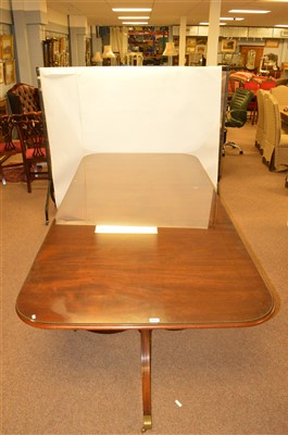 Lot 381 - Dining table and chairs