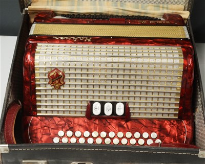 Lot 72A - Hohner Gaelic IV accordion