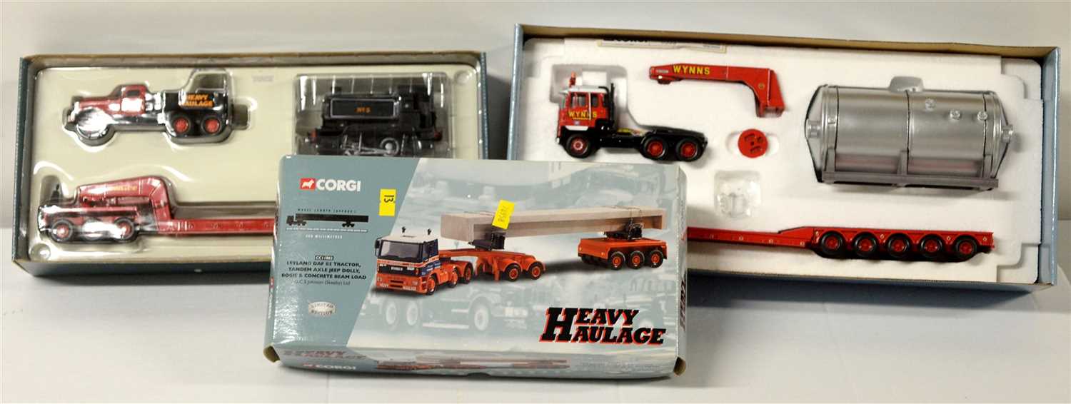 Lot 1264 - Limited edition die-cast model vehicles by Corgi.