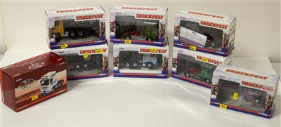 Lot 1282 - Limited edition die-cast model road haulage vehicles by Corgi.