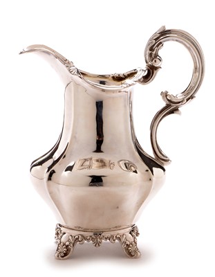 Lot 280 - Victorian silver jug