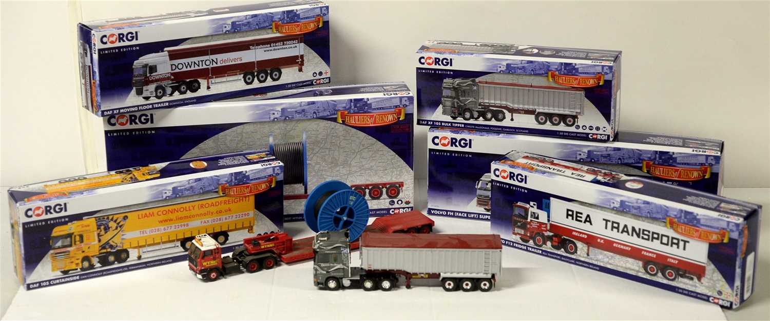 Lot 1289 - Die-cast model road haulage vehicles by Corgi.