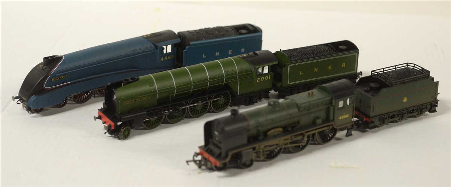 Lot 1391 - Three Hornby locomotives.