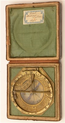 Lot 1494 - Vogler sundial