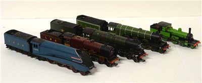 Lot 1389 - 00-gauge model steam locomotives by Hornby.
