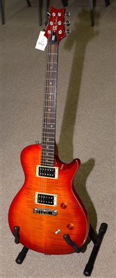 Lot 166A - A PRS SE single cut guitar.