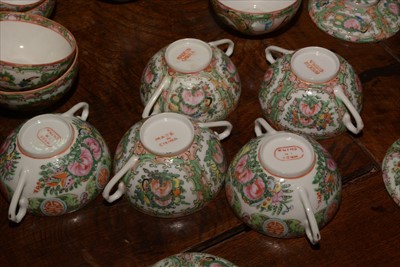 Lot 407 - 20th Century Canton dinner, tea and coffee service