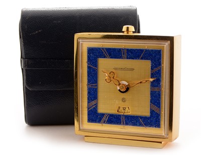 Lot 992 - Jaeger LeCoultre alarm clock