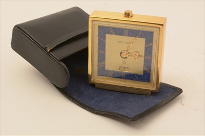 Lot 992 - Jaeger LeCoultre alarm clock