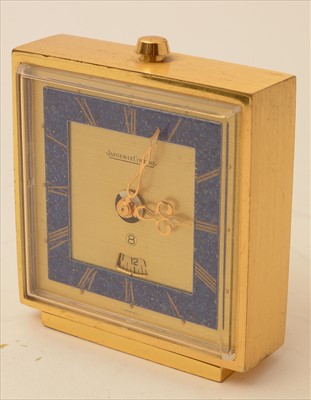 Lot 992 - Jaeger LeCoultre alarm clock