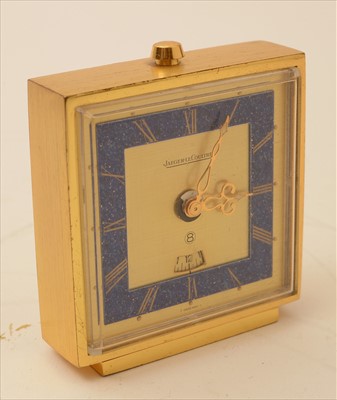 Lot 992 - Jaeger LeCoultre alarm clock