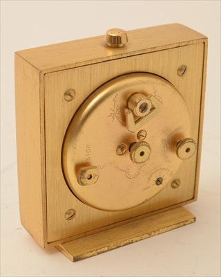 Lot 992 - Jaeger LeCoultre alarm clock