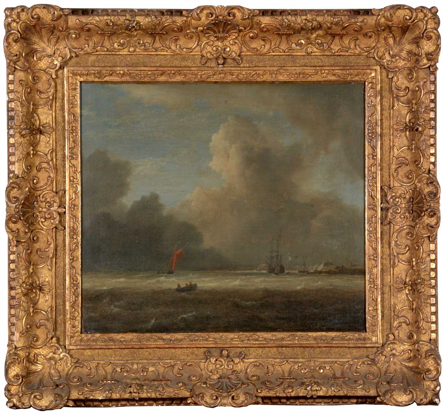 Lot 810 - Jacob Isaackszoon van Ruisdael - oil.