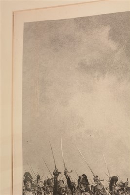 Lot 655 - A* Boulard after Francois Flameng - engraving.
