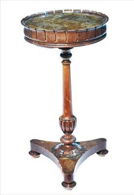 Lot 1188 - A William IV rosewood occasional table