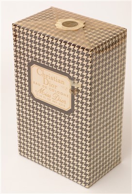 Lot 1462 - A 16oz. vintage bottle of Miss Dior eau de cologne by Christian Dior.