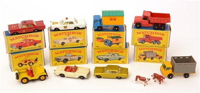 Lot 1367 - Matchbox series die-cast vehicles