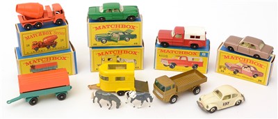 Lot 1371 - Matchbox series die-cast vehicles