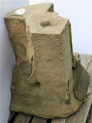 Lot 4 - N10a; Upper Course Stone Return, Blind Tracery.