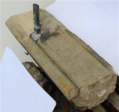 Lot 25 - N1; Upper Coping Stone.