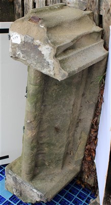 Lot 33 - W25; Lower Coping Stone.