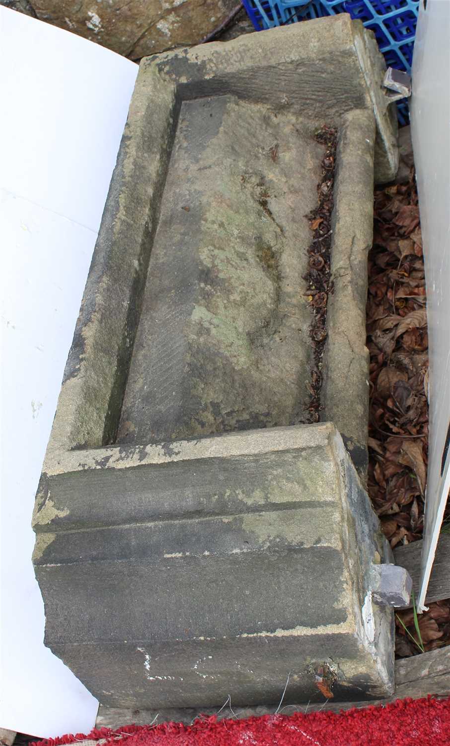 Lot 35 - W23; Lower Coping Stone.