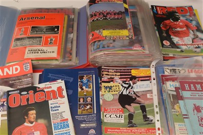 Lot 1559 - Football programmes