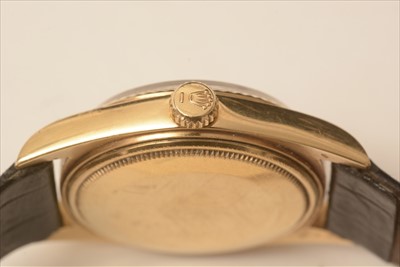 Lot 45 - Rolex Oyster Perpetual Day Date: an 18 carat yellow gold gentleman's wristwatch