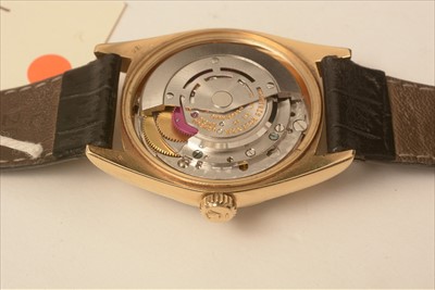 Lot 45 - Rolex Oyster Perpetual Day Date: an 18 carat yellow gold gentleman's wristwatch