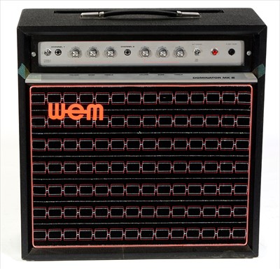 Lot 86 - WEM Watkins Dominator MkIII guitar amplifier.