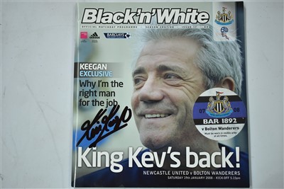 Lot 1563 - A Newcastle United matchday programme.