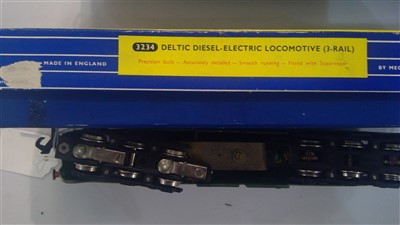 Lot 1396 - A Hornby Dublo 2-rail Deltic diesel-electric locomotive.
