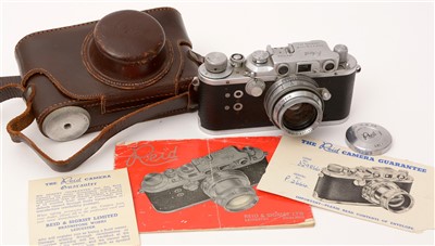 Lot 1432 - A Reid III 35mm rangefinder camera.