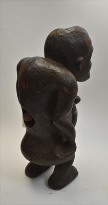 Lot 1598 - Chimpanzee mother and child