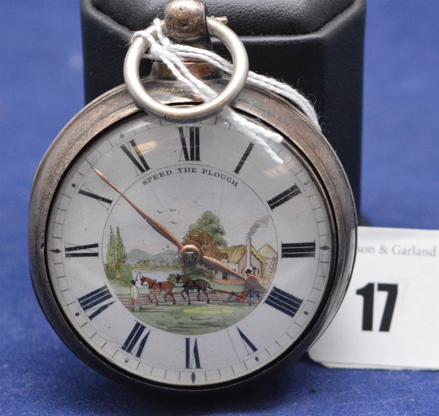 Lot 17 - Pair cased pocket watch