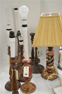 Lot 206 - Table lamps
